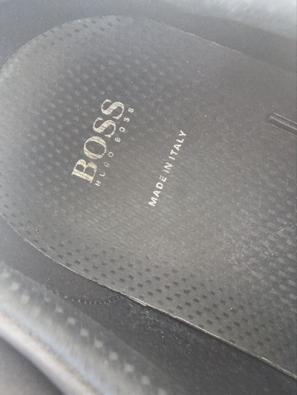 Hugo Boss Mercedes Men's Black Formula 1 F1 Leather Sneakers - Size 43 (US - 10) - Picture 8 of 14